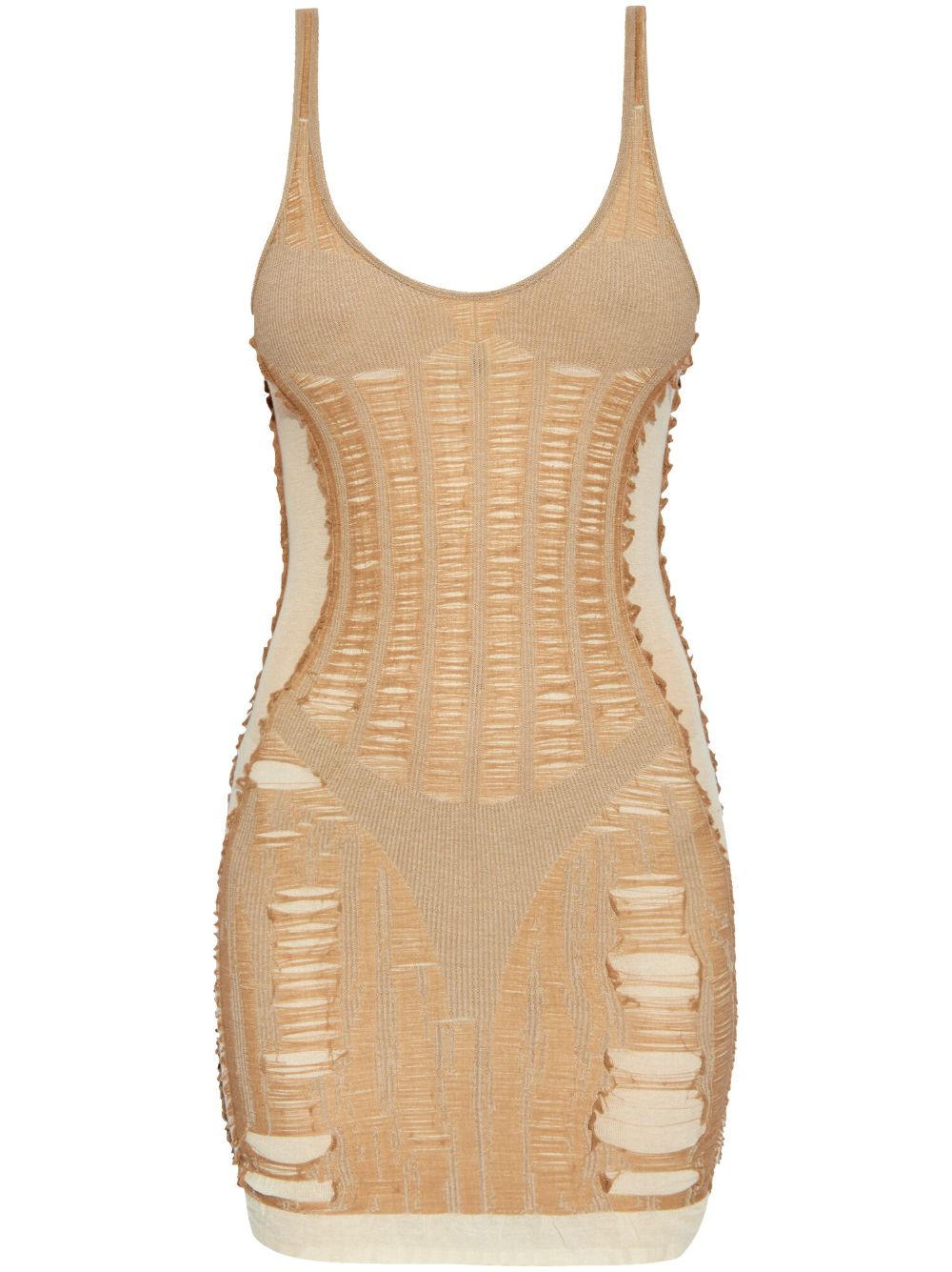 Diesel Dresses Beige Cotton Polypropylene