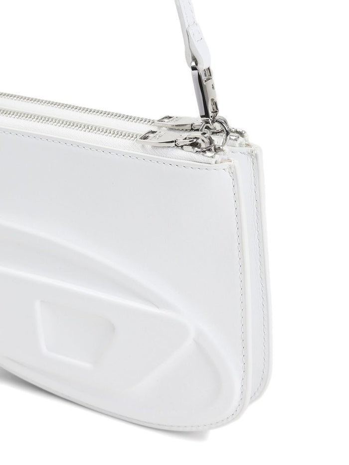 Diesel Bags White Calf Leather