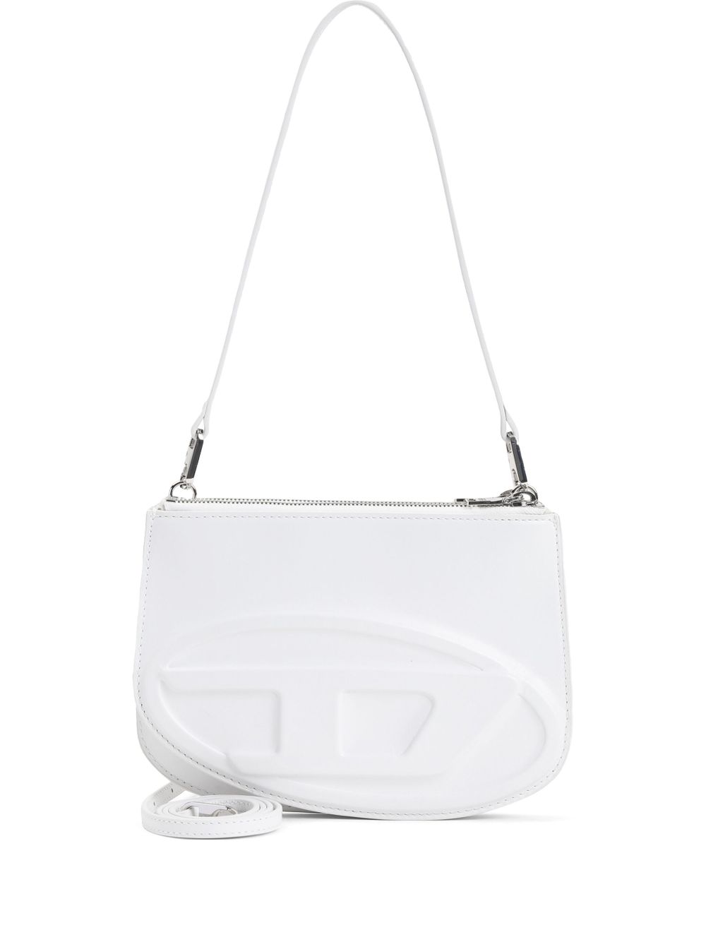 Diesel Bags White Calf Leather