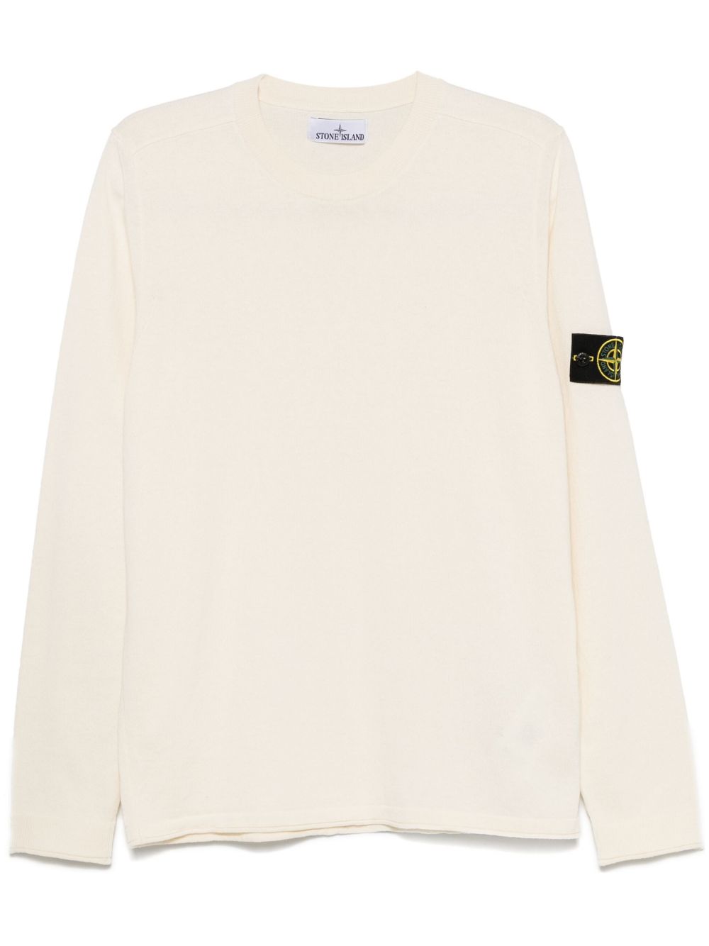Stone Island Sweaters Ivory Cotton