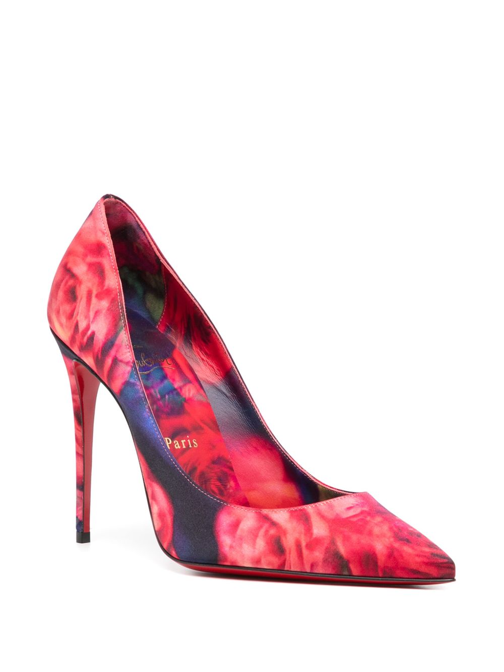 Christian Louboutin With Heel Red Fabric