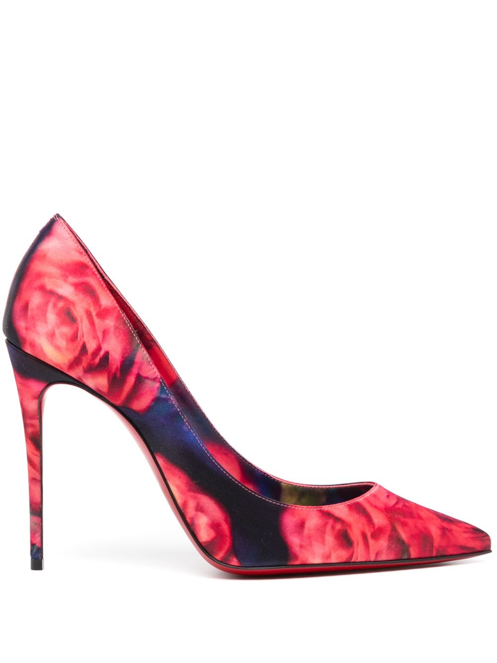 Christian Louboutin With Heel Red Fabric