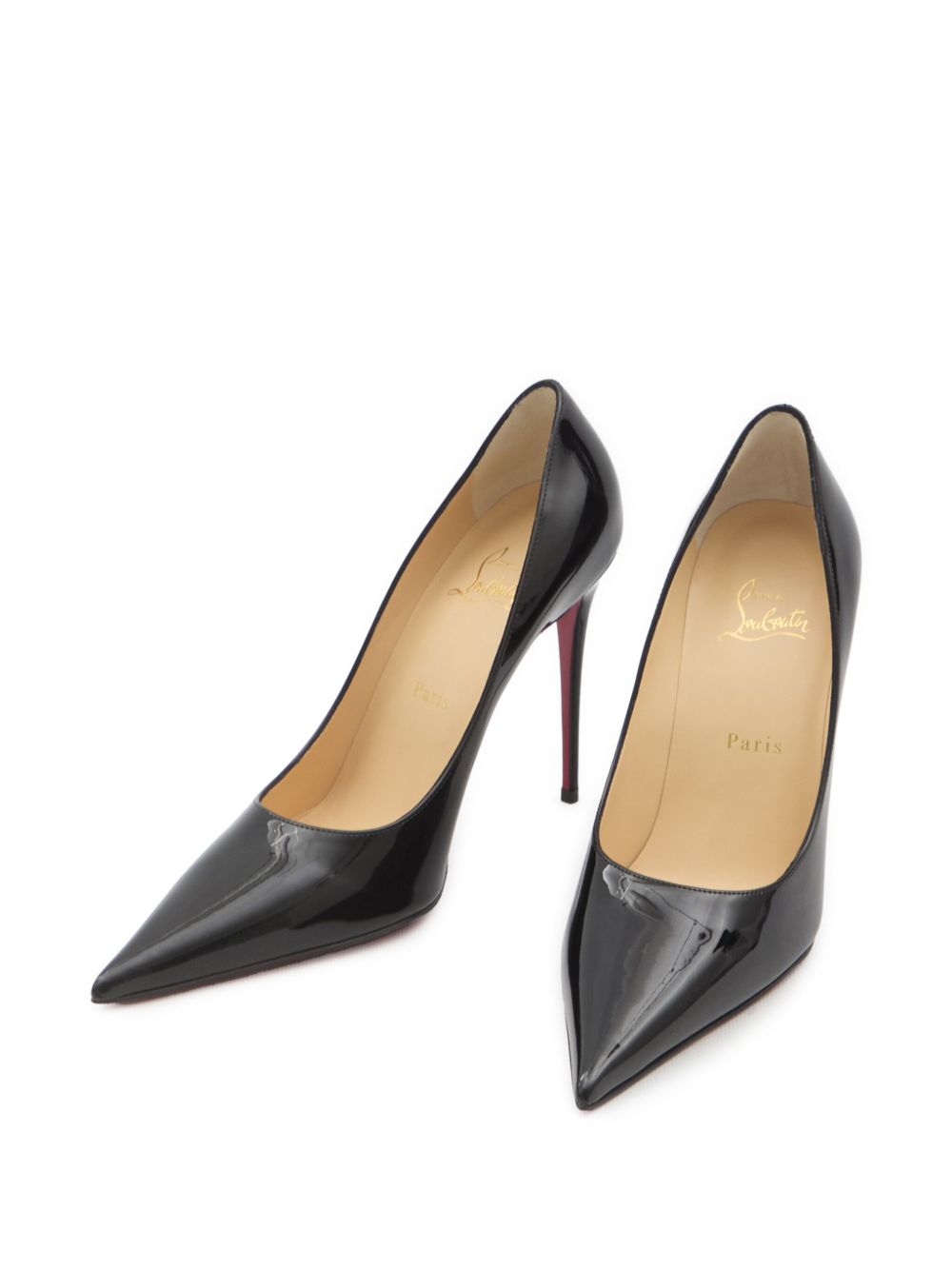 Christian Louboutin With Heel Black Calf Leather