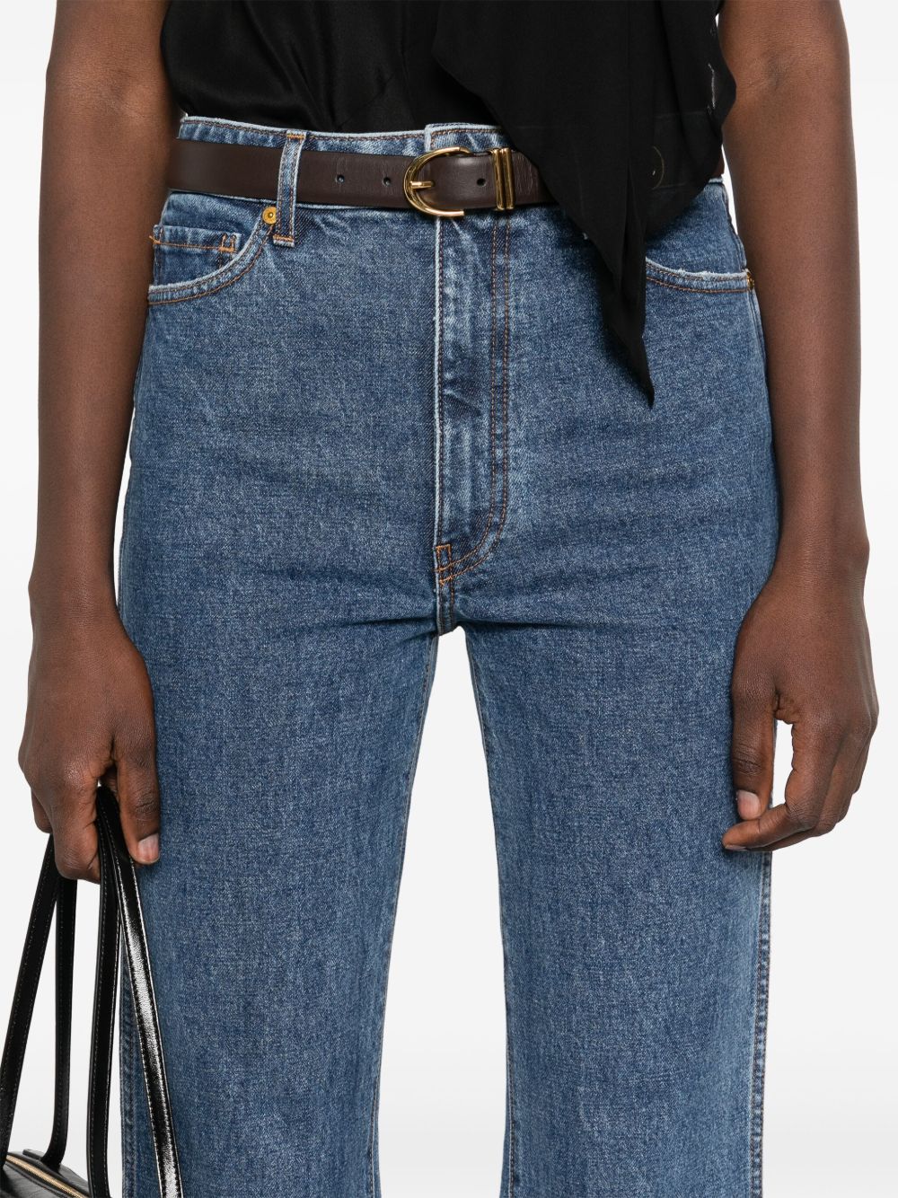Khaite Jeans Blue Cotton Elastane