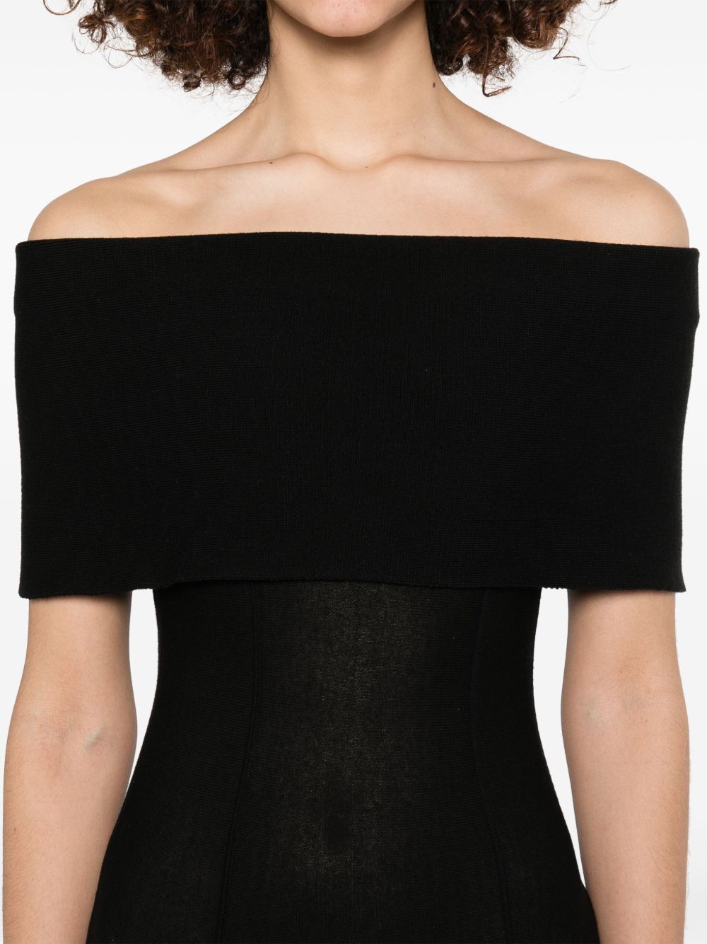Khaite Dresses Black Wool