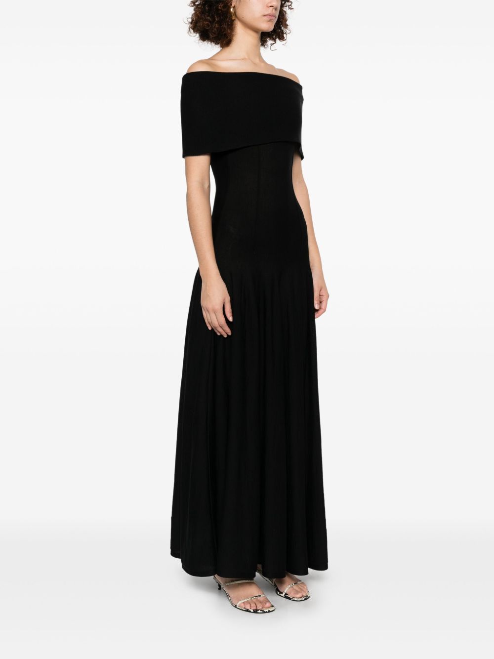 Khaite Dresses Black Wool