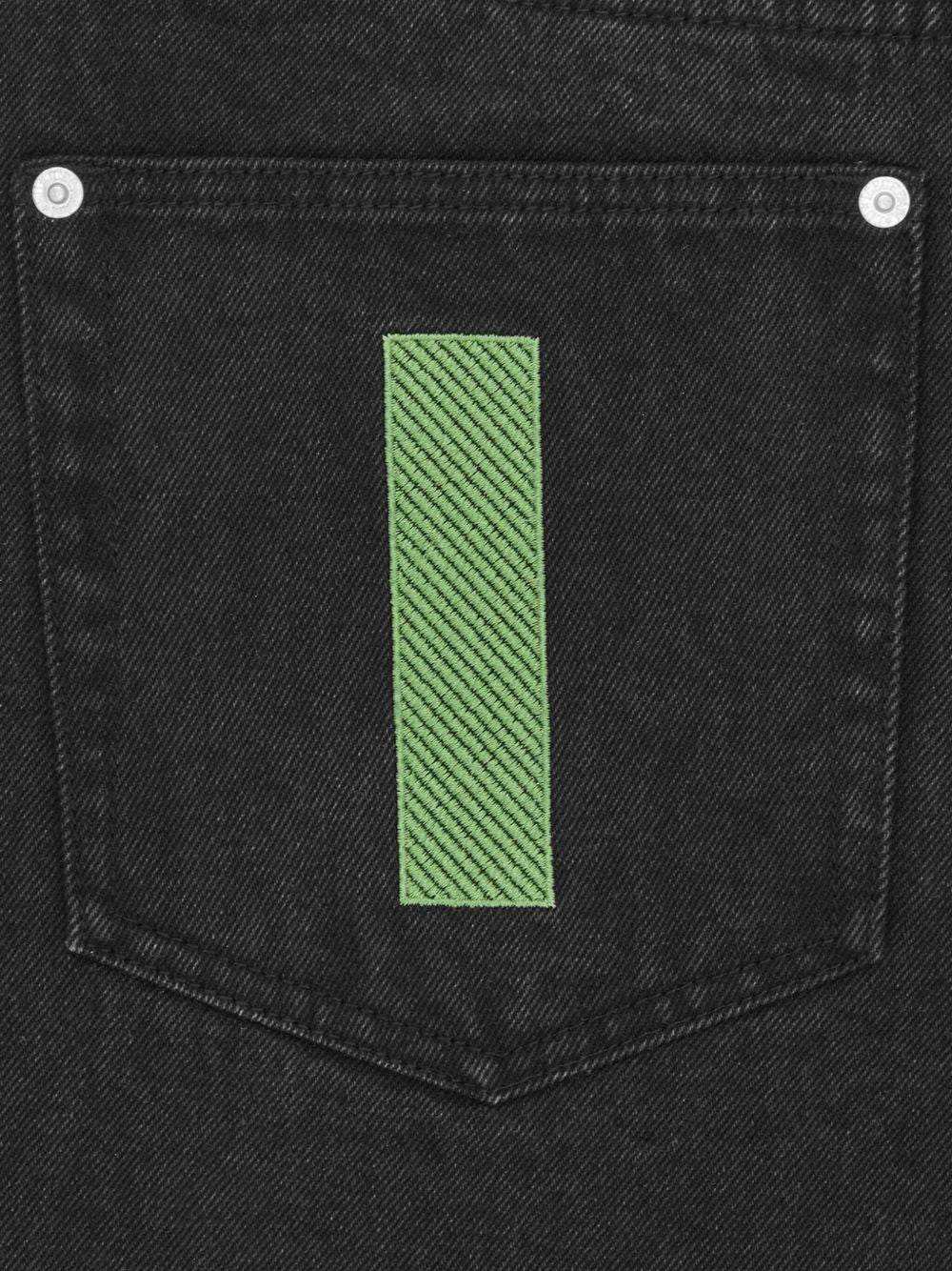 Icecream Shorts Black Cotton