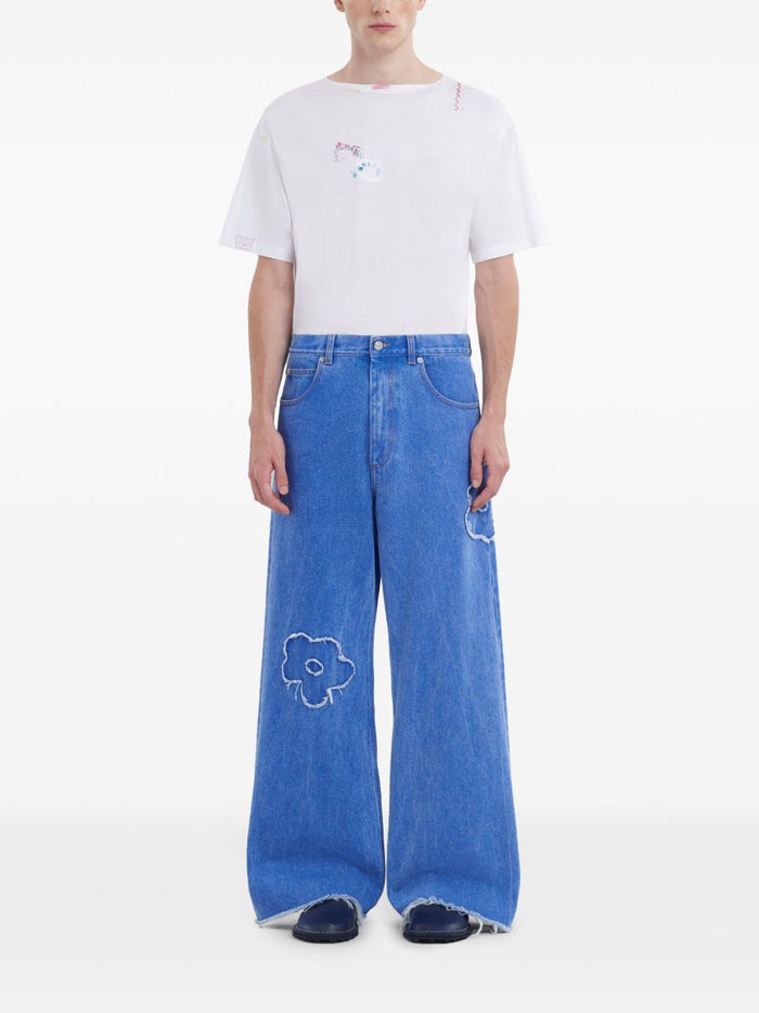 Marni Jeans Blue Cotton