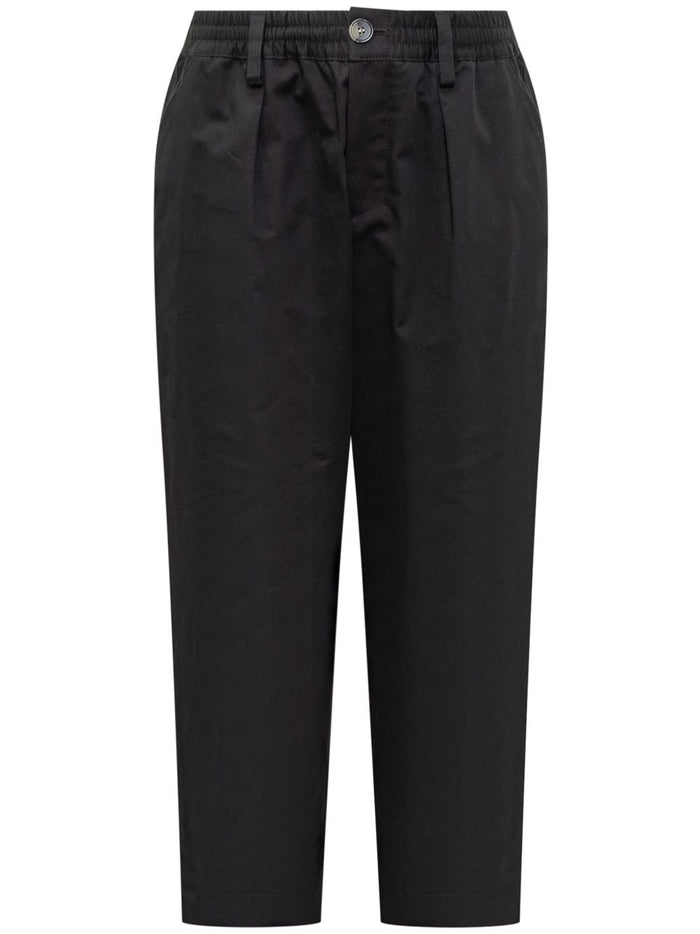 Marni Trousers Black Cotton