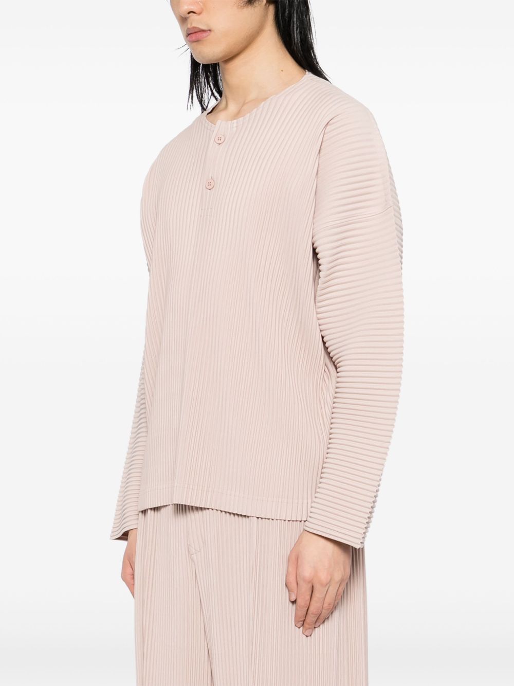 Homme Plisse Issey Miyake Top Beige Polyester