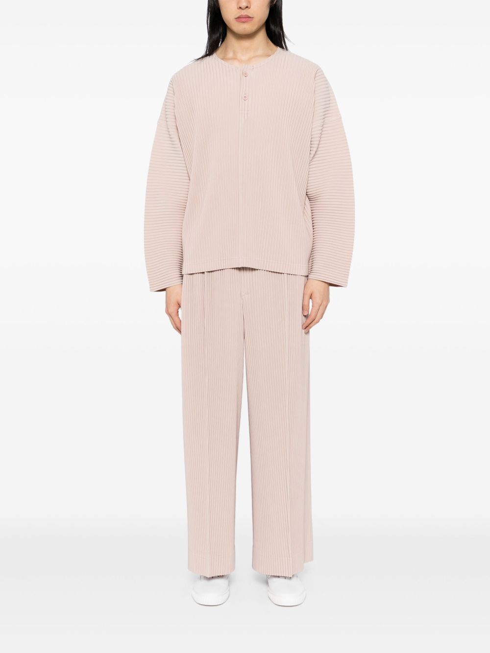 Homme Plisse Issey Miyake Top Beige Polyester
