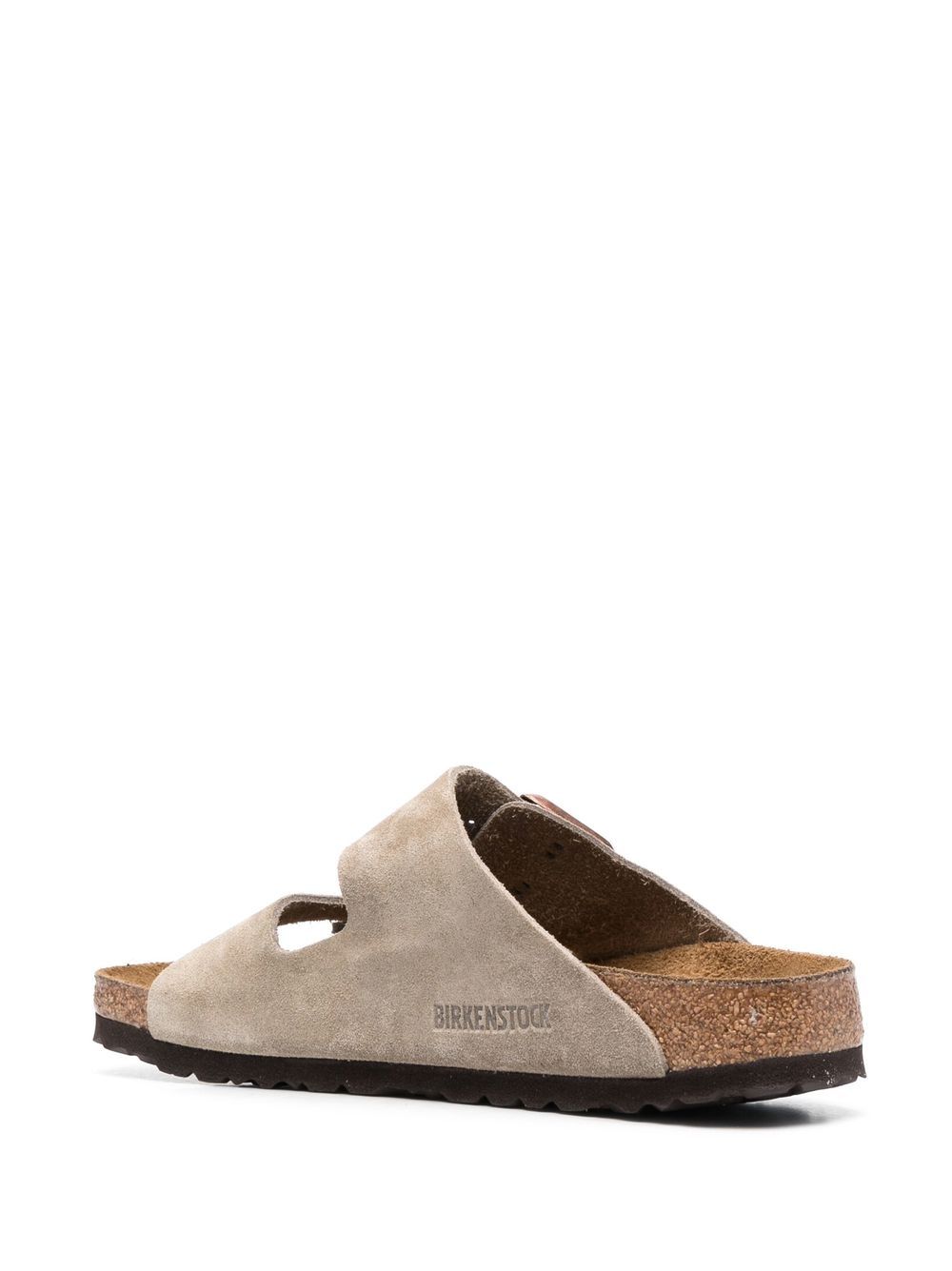 Birkenstock Sandals Dove Grey Furs & Skins->suede100.0 %