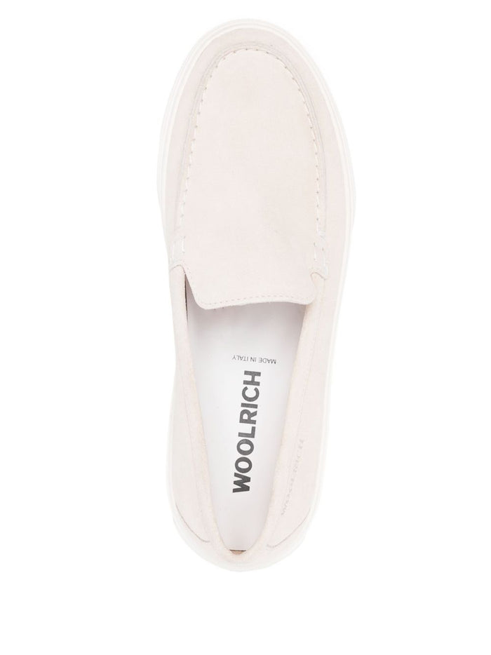 Woolrich Sneakers Beige Suede