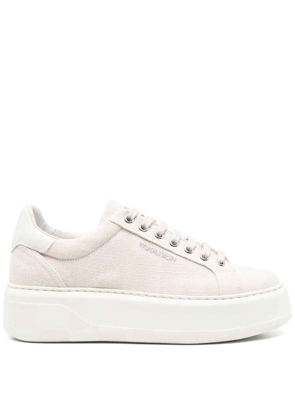 Woolrich Sneakers Beige Outer: Calf Leather