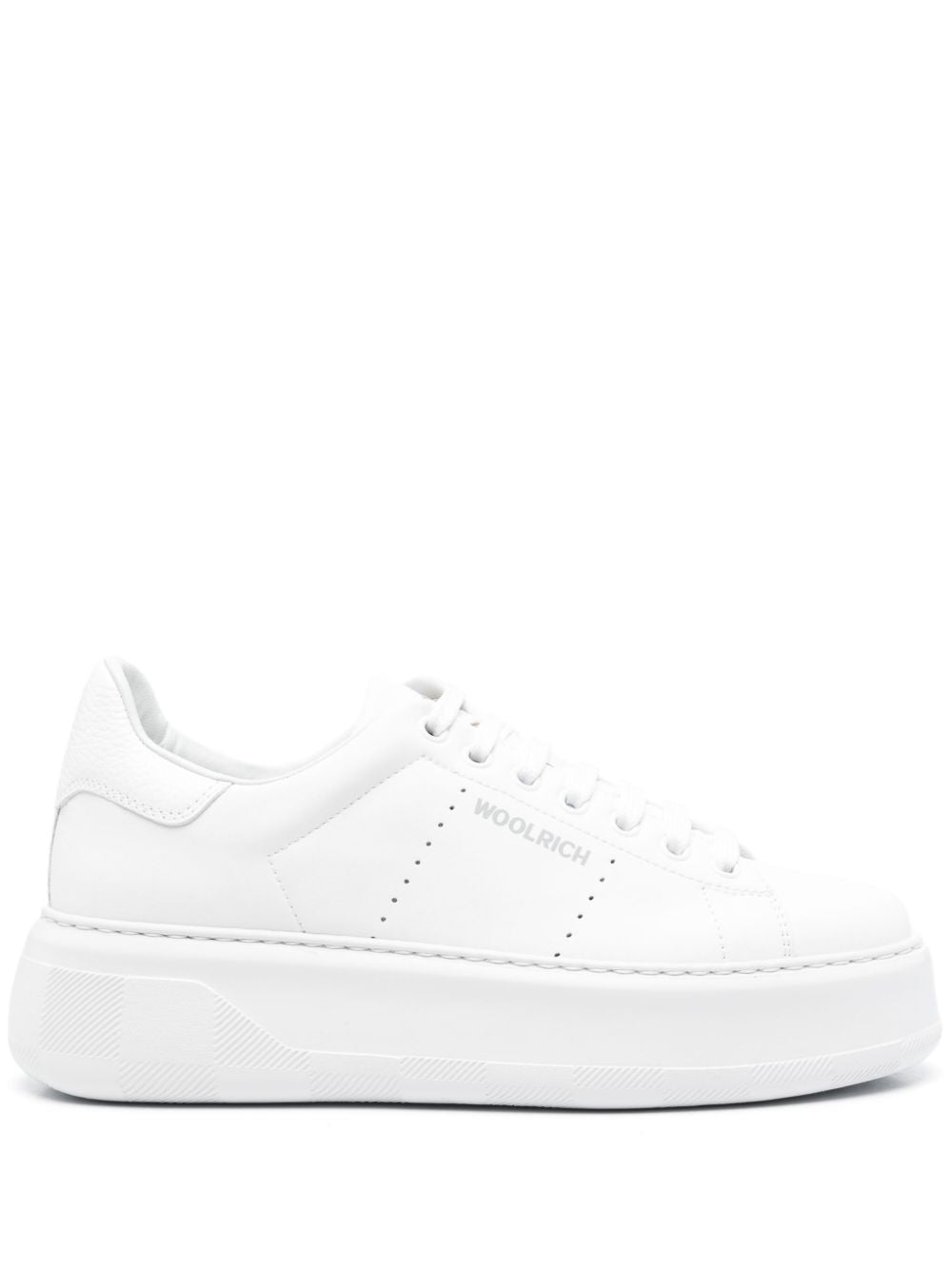 Woolrich Sneakers White Calf Leather