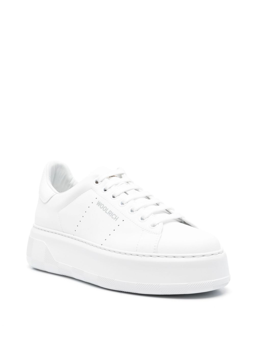 Woolrich Sneakers White Calf Leather