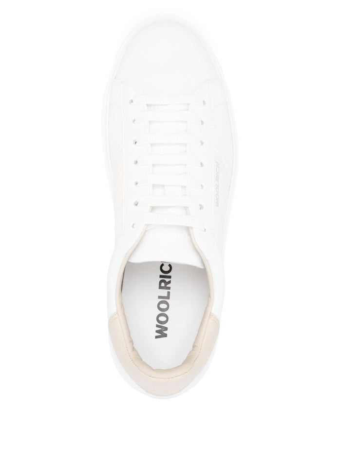 Woolrich Sneakers White Lining: Calf Leather