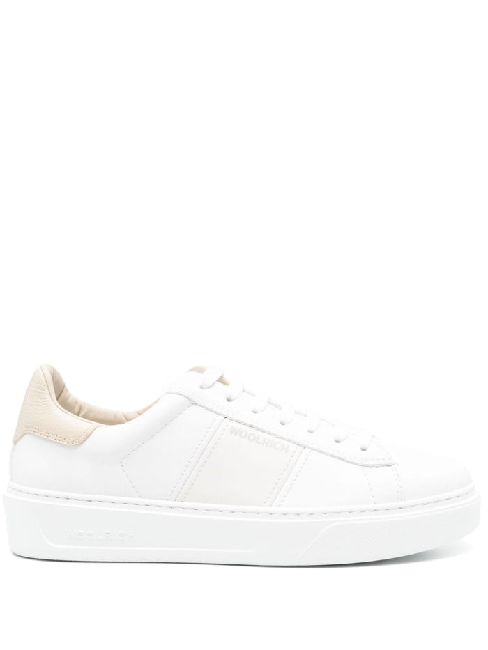 Woolrich Sneakers White Lining: Calf Leather