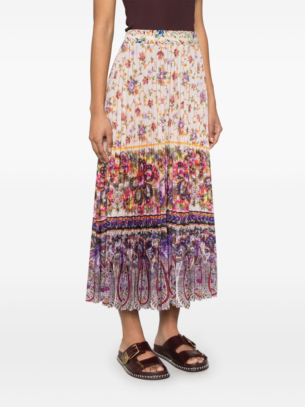 Pierre Louis Mascia Skirts Brown Polyester