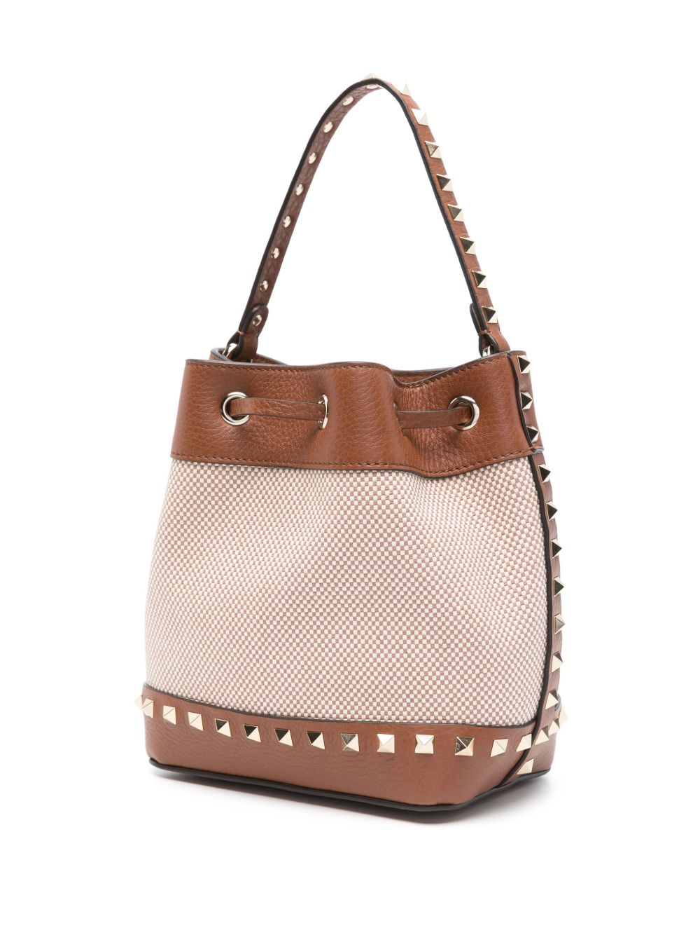 Valentino Garavani Bags Leather Brown Fabric