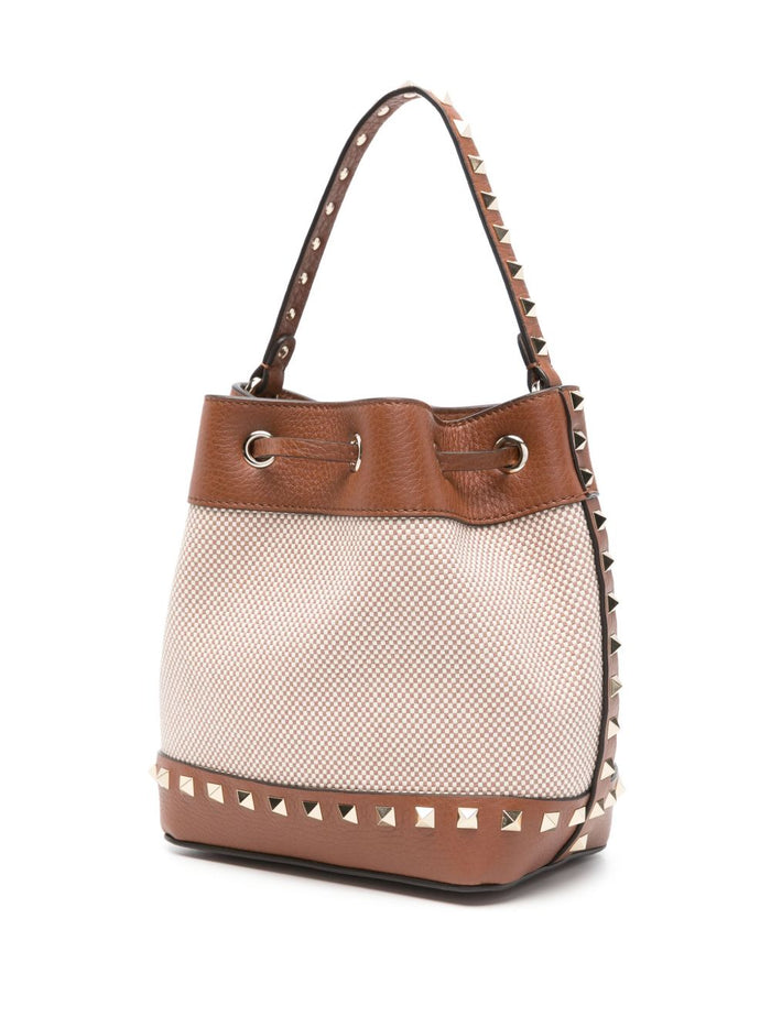 Valentino Garavani Bags Leather Brown Fabric