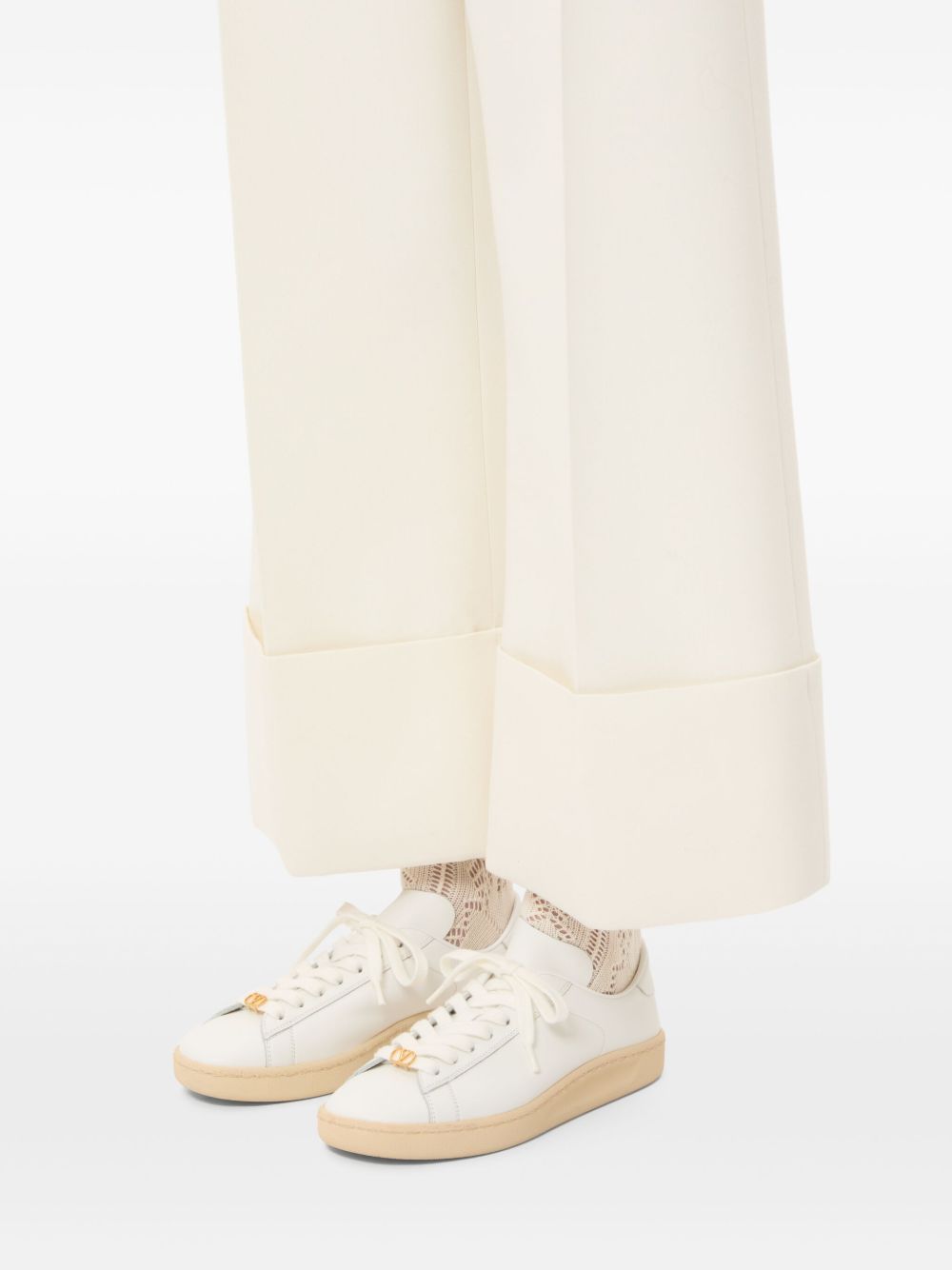 Valentino Garavani Sneakers White Calf Leather