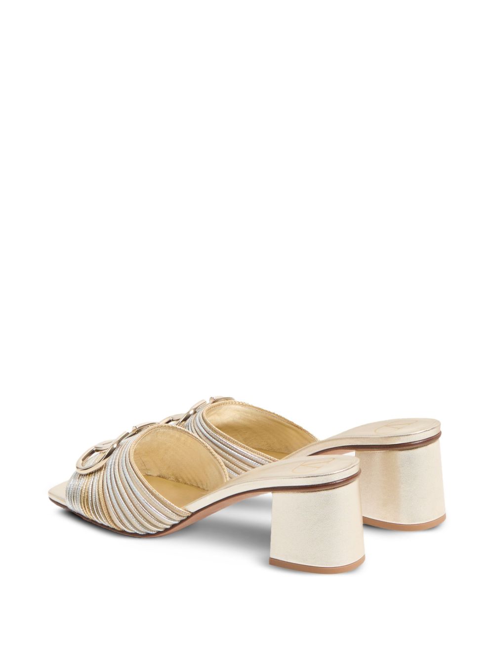 Valentino Garavani Sandals Silver Nappa