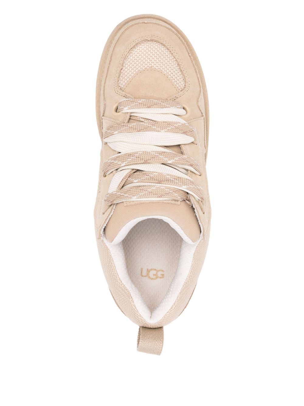 Ugg Sneakers Beige Calf Leather