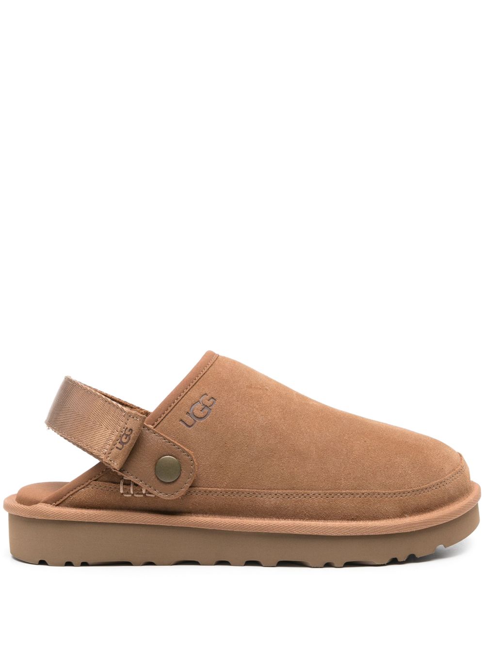Ugg Sandals Beige Calf Leather