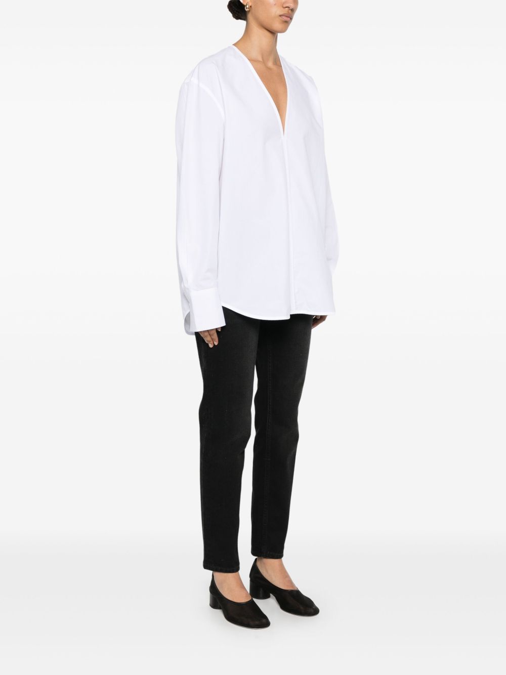 Toteme Main Shirts White Cotton