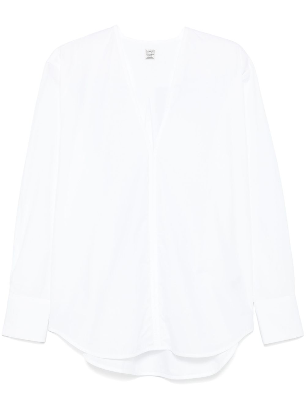 Toteme Main Shirts White Cotton