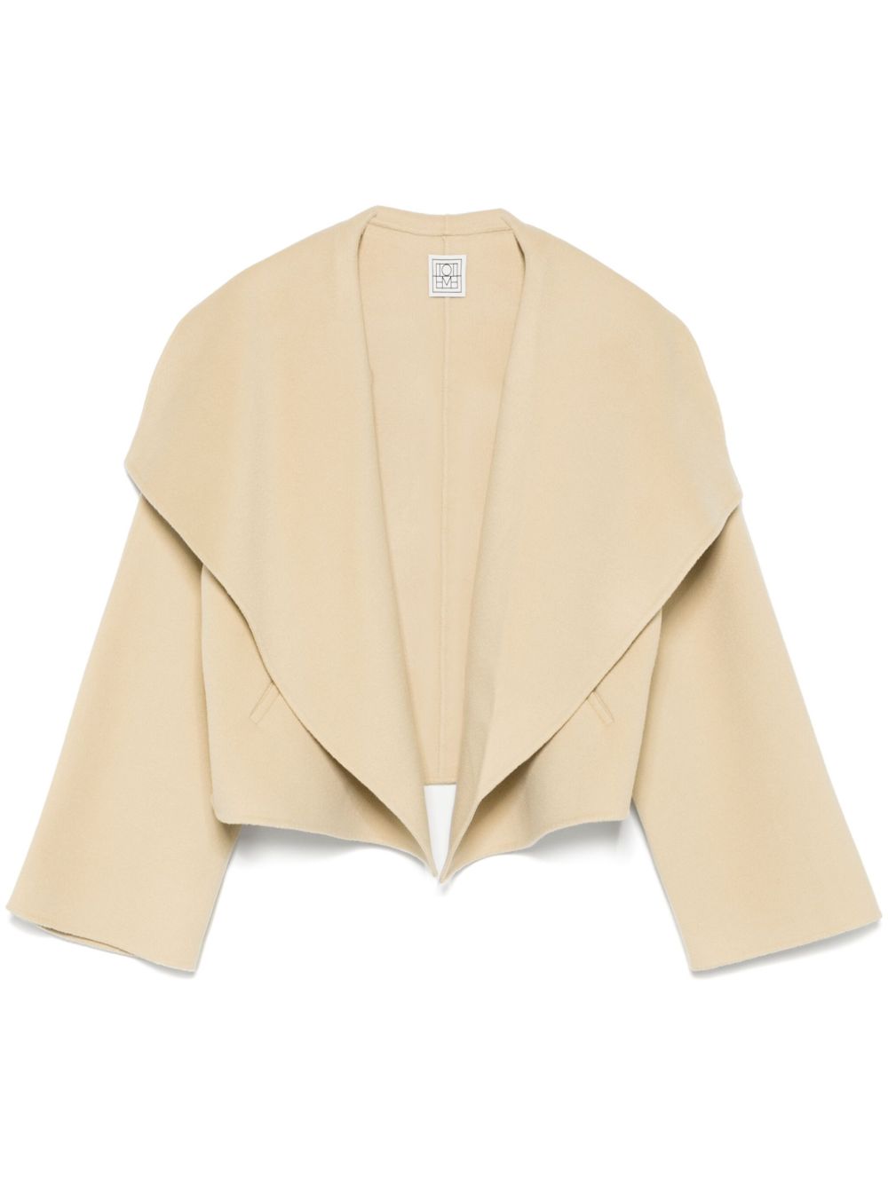 Toteme Main Jackets Beige Wool