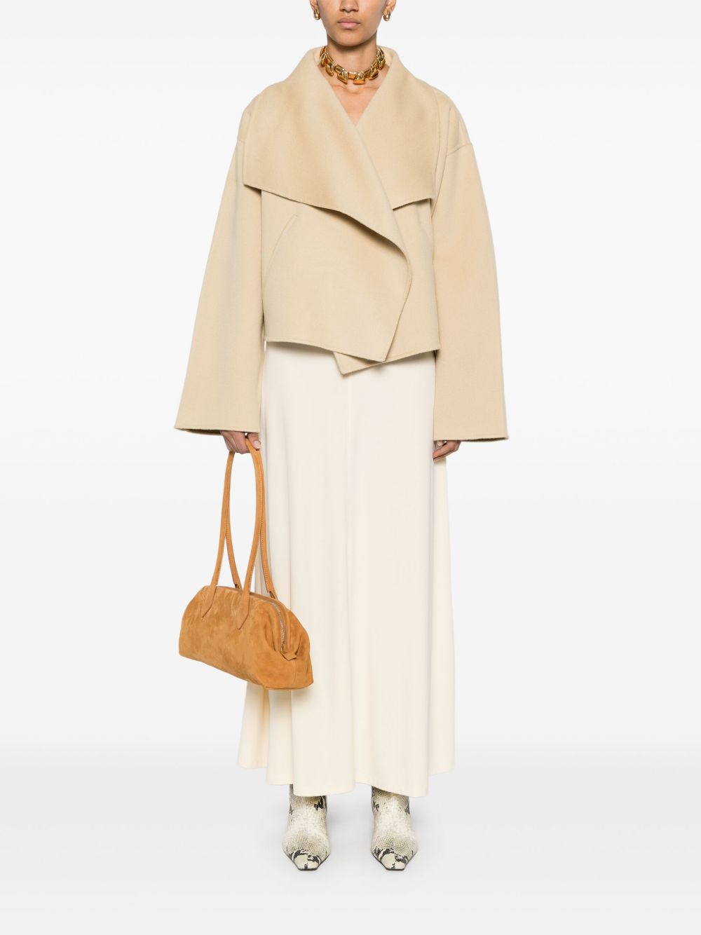 Toteme Main Jackets Beige Wool