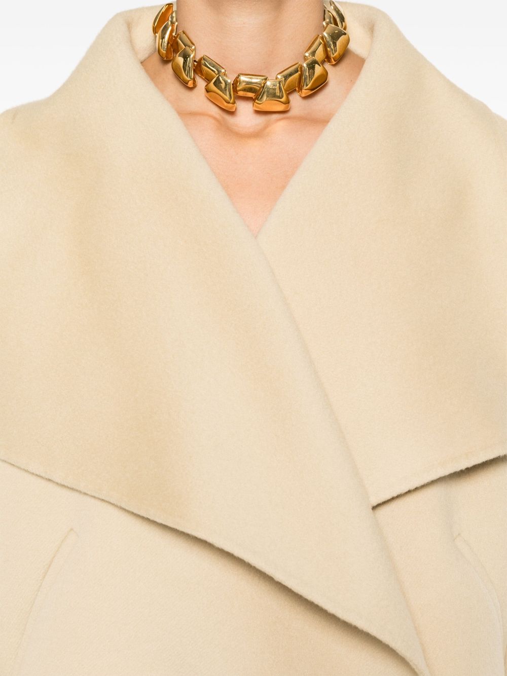 Toteme Main Jackets Beige Wool