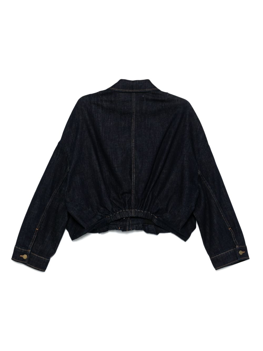 Semicouture Coats Blue Cotton
