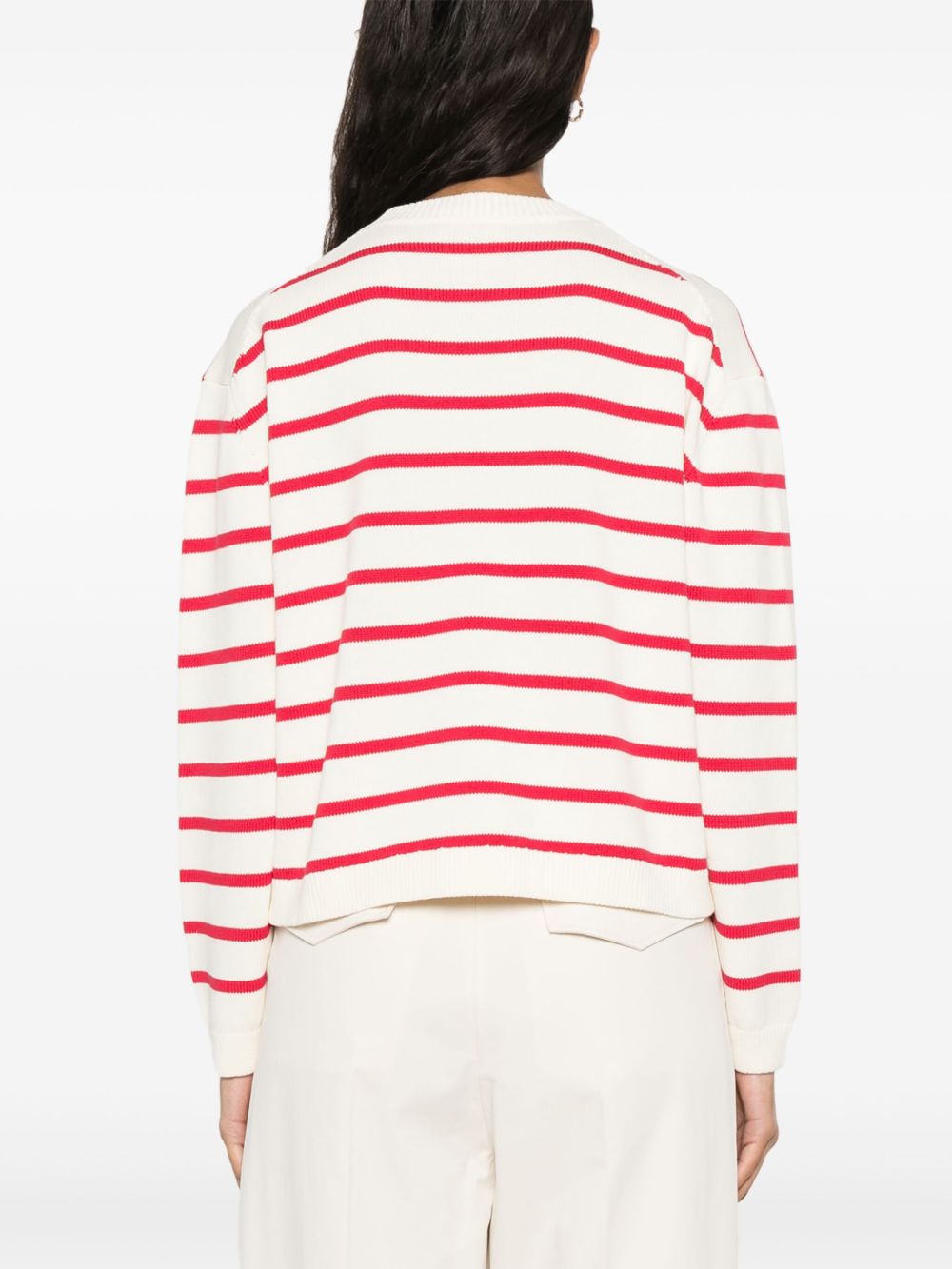 Semicouture Sweaters White Cotton