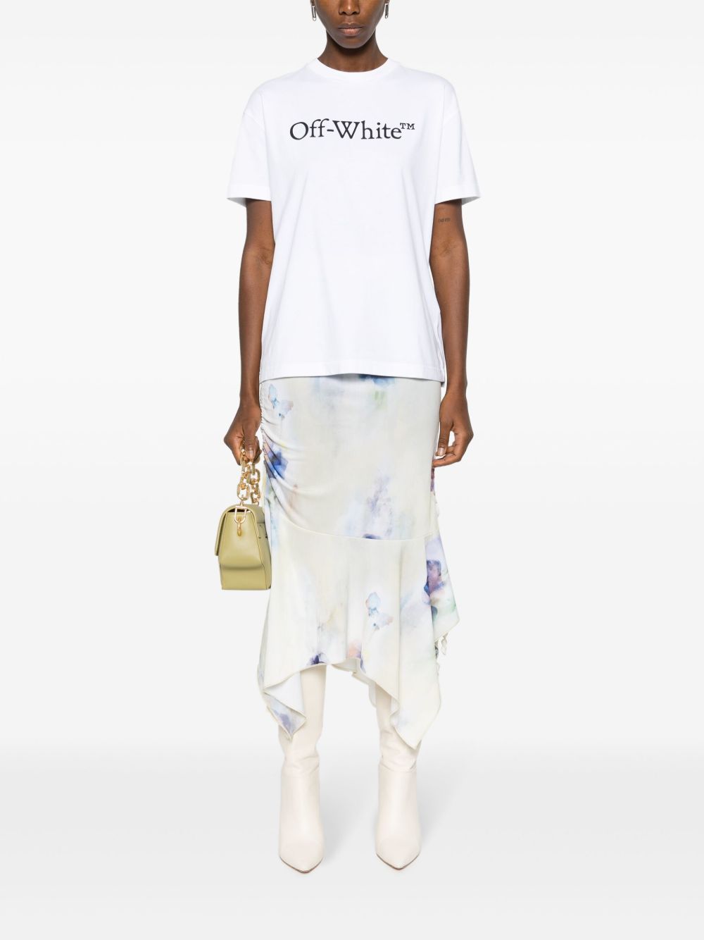 Off White T-Shirts And Polos Cotton