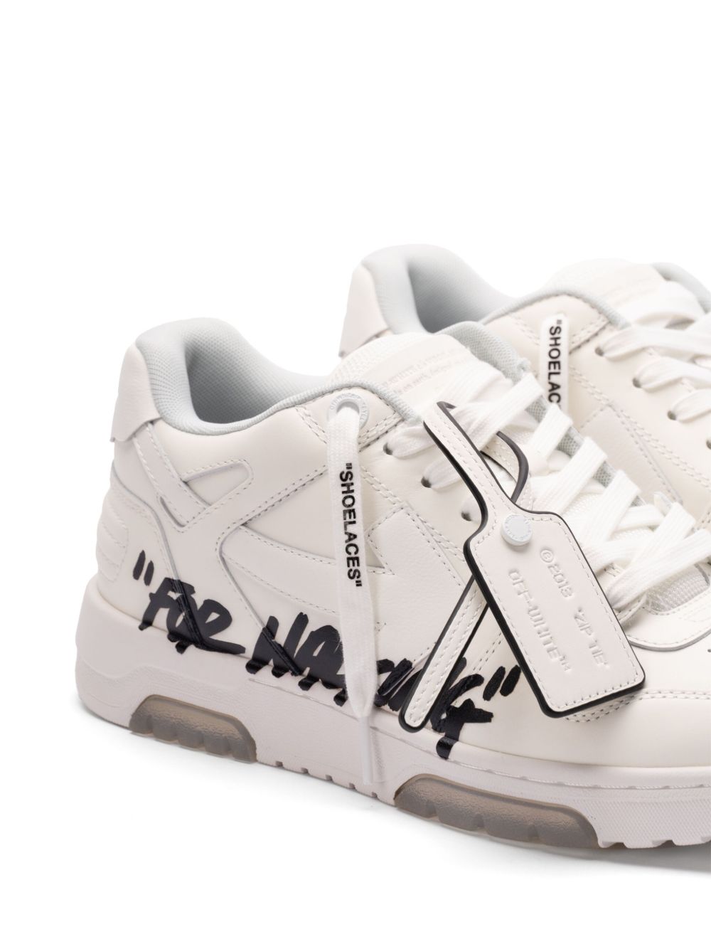Off White Sneakers Calf Leather