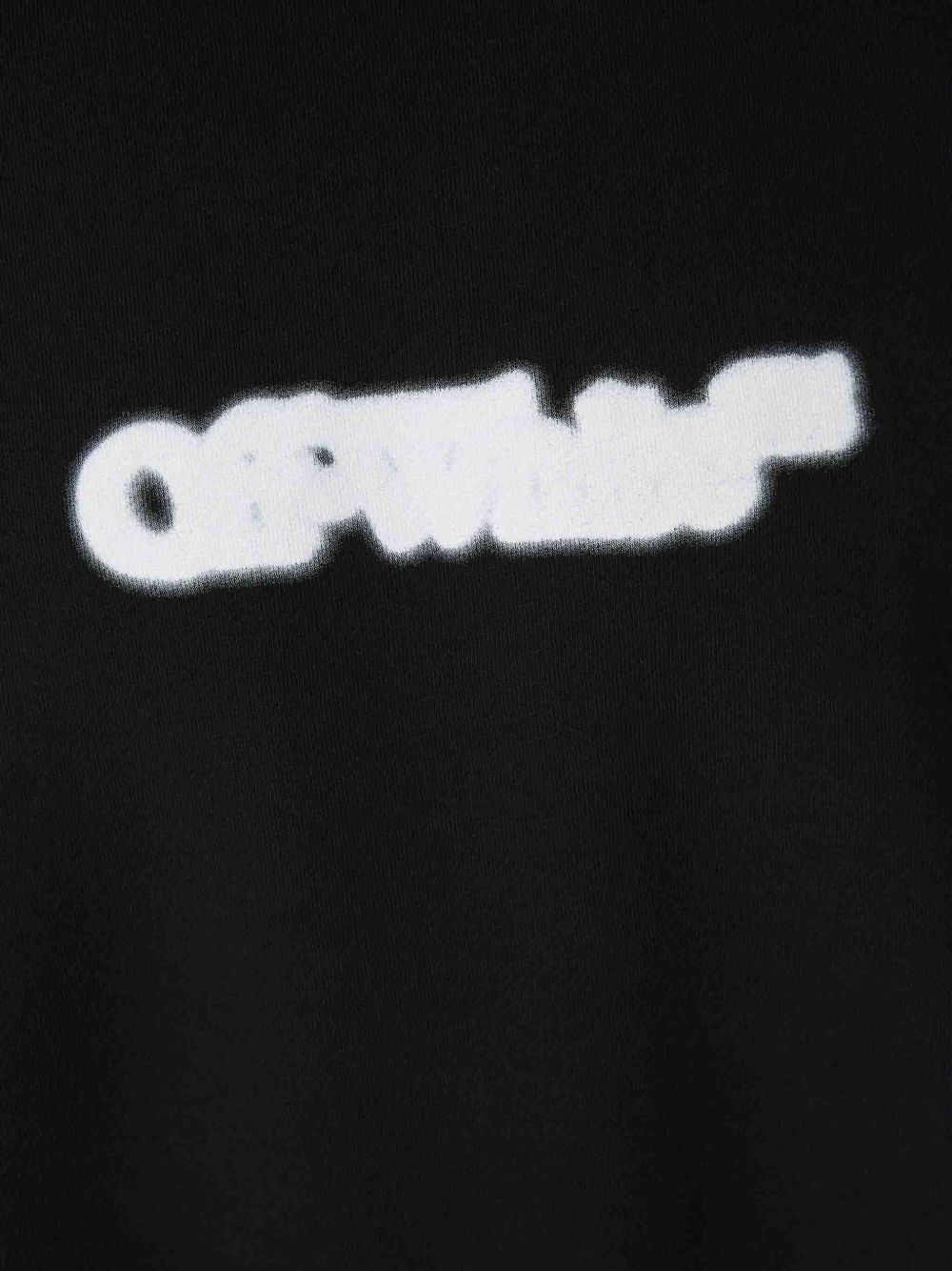 Off White Sweaters Black Cotton