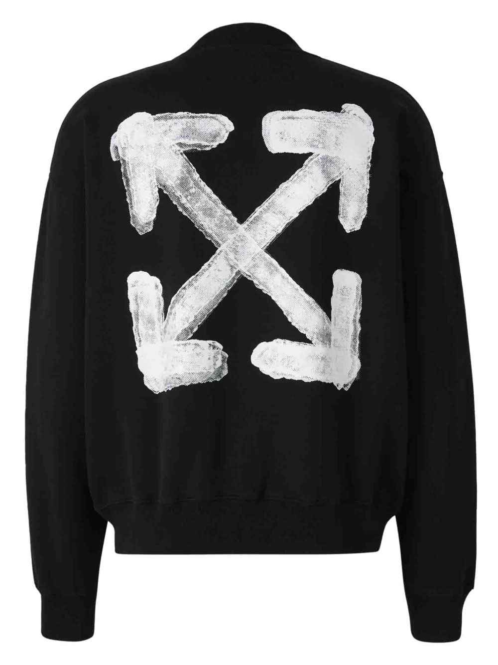 Off White Sweaters Black Cotton