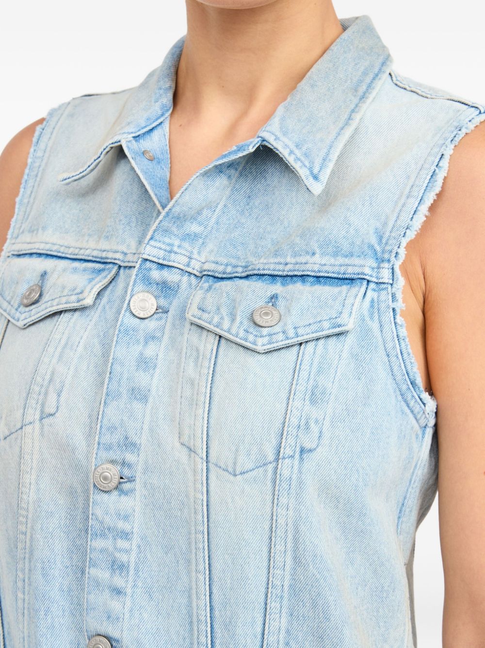 Mm6 Maison Margiela Dresses Clear Blue Cotton