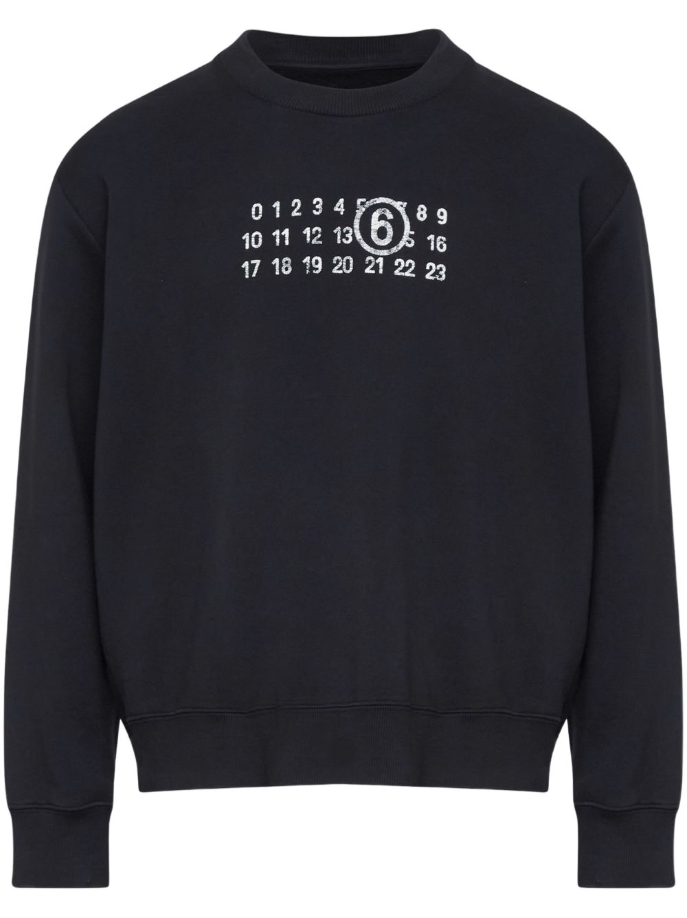 Mm6 Maison Margiela Sweaters Black Cotton