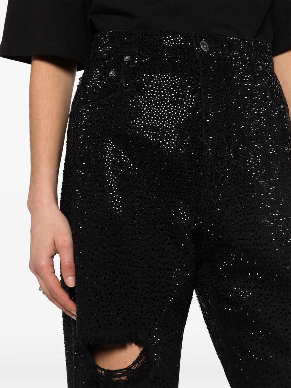 Golden Goose Jeans Black Cotton