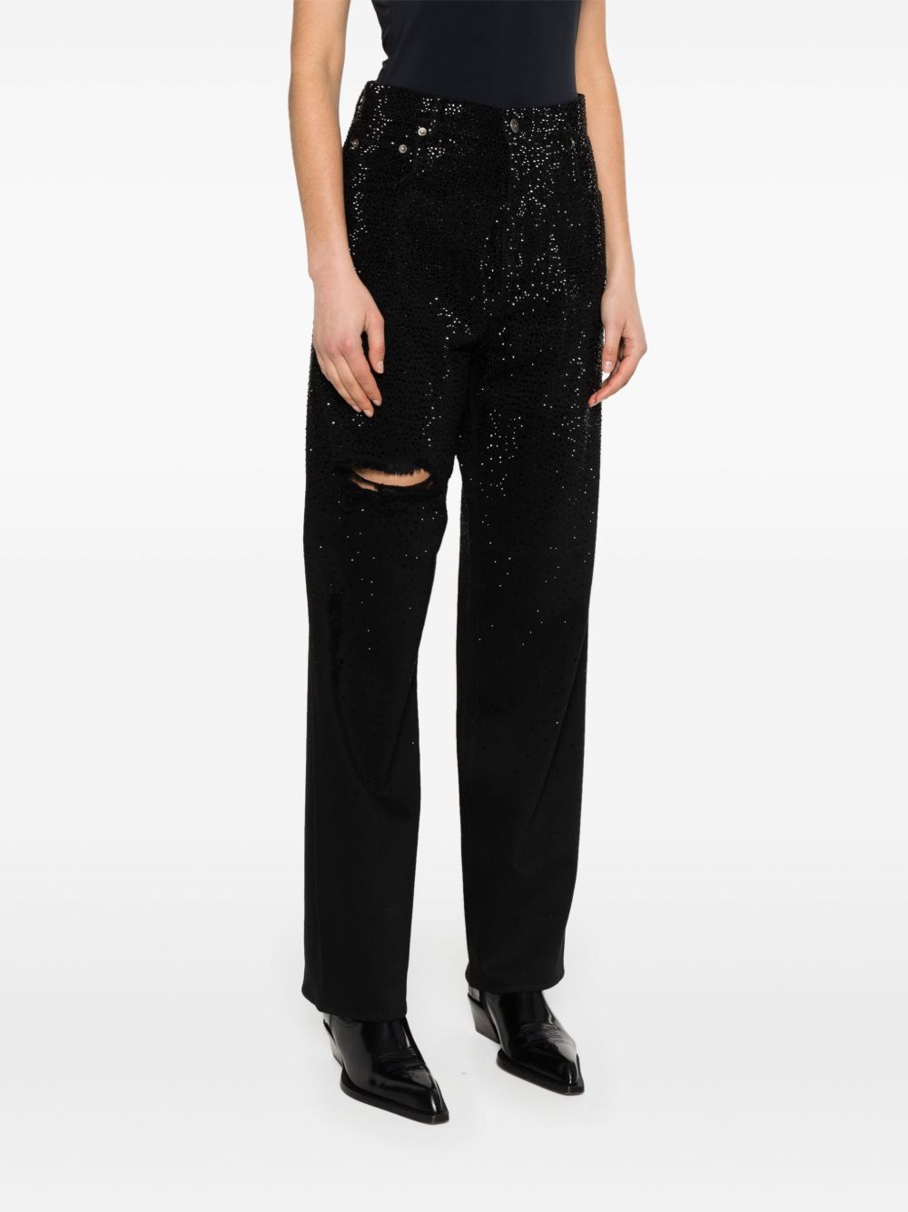 Golden Goose Jeans Black Cotton