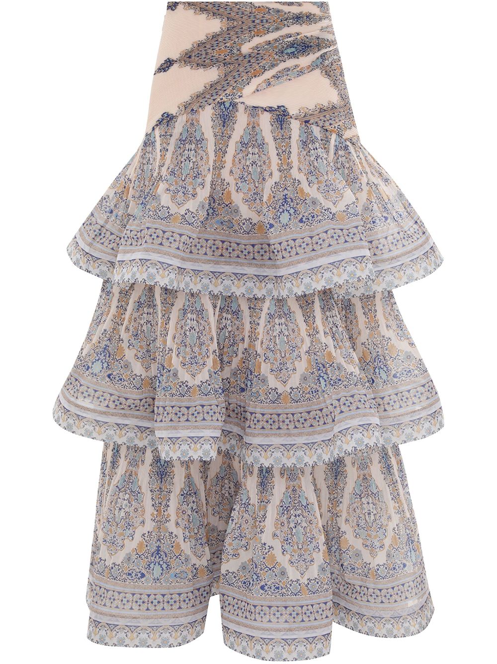 Zimmermann Skirts Clear Blue Cotton