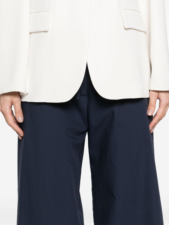 Parosh Trousers Blue Cotton