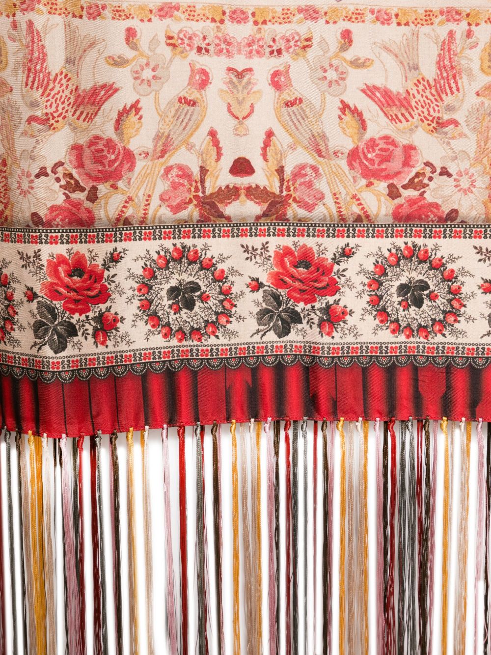 Pierre Louis Mascia Scarfs Brown Silk