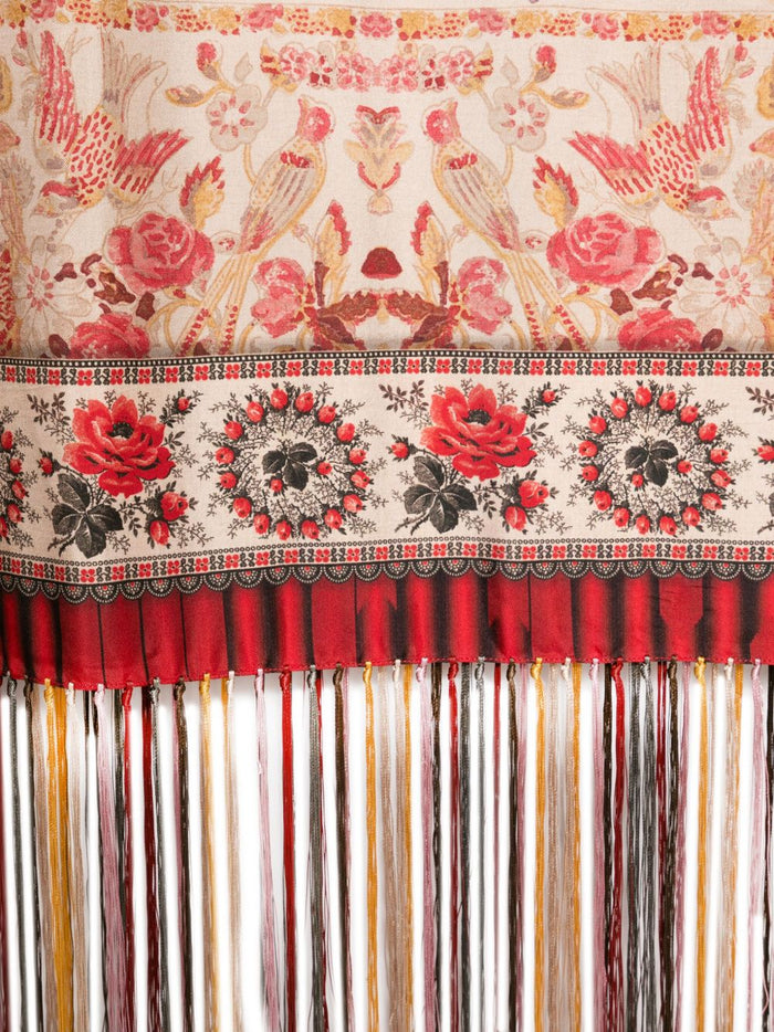 Pierre Louis Mascia Scarfs Brown Silk