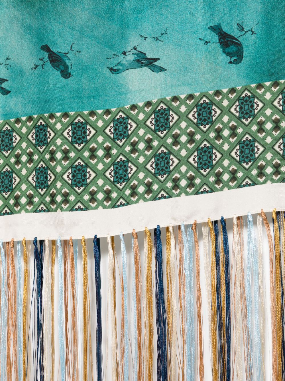 Pierre Louis Mascia Scarfs Blue Silk