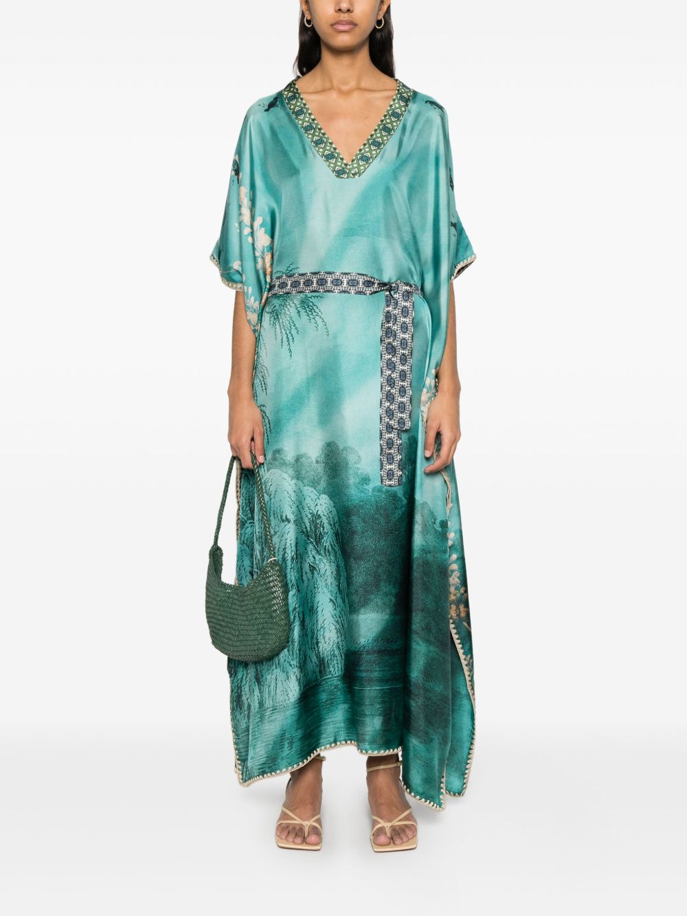 Pierre Louis Mascia Sea Clothing Clear Blue Silk